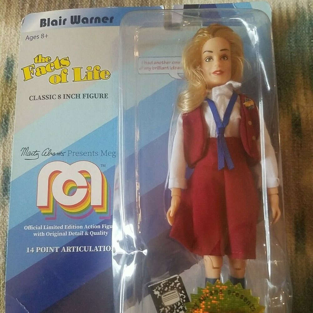 Facts of Life Blair Warner Limited Edition Action Figure 8" Collectible Doll New